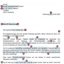 3. Bewerbungen auswerten